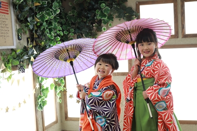 姉妹　七五三