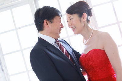 還暦祝い夫婦写真